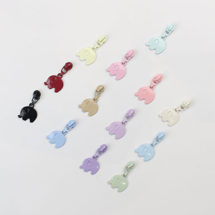 尼龙大象小象3号5号尼龙拉链头码装国产拉头被套抱枕拉链定制拉头