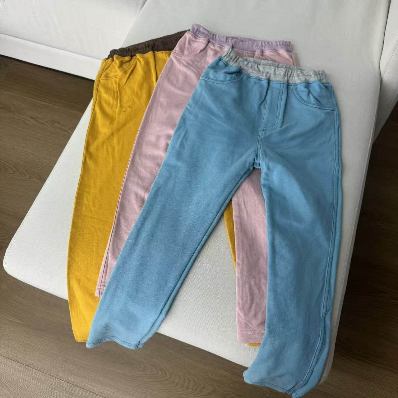 出口剩余轻瑕疵特价处理 日单春夏款薄款儿童纯棉裤子 瘦版长裤,童装/婴儿装/亲子装,运动裤卫裤,淘宝优惠券,粉丝福利购,淘宝优惠卷