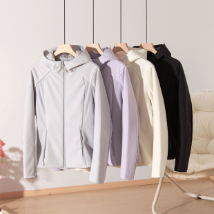 lu风户外进口95白鸭绒轻薄羽绒服女2025新款 三合一连帽外套冲锋衣