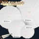空白油纸伞diy手工绘画材料幼儿园创意儿童手绘涂鸦涂色古风纸伞