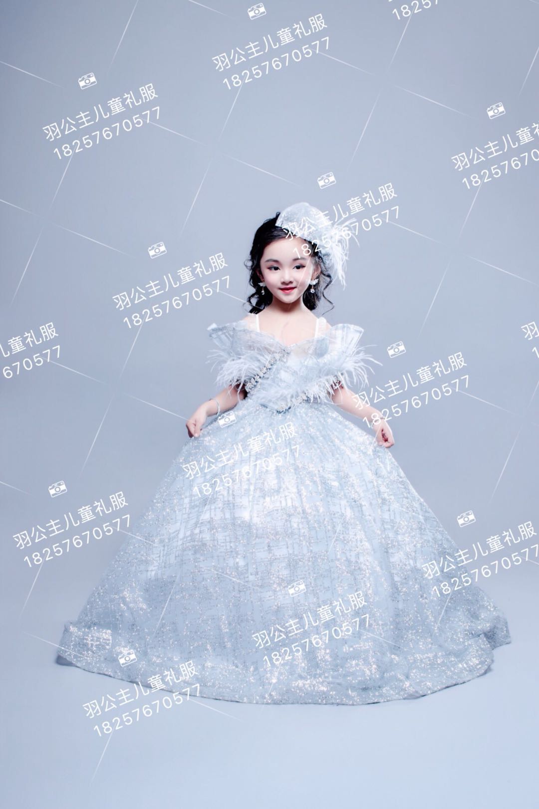 女童唱歌走红毯蓬蓬裙礼服特价