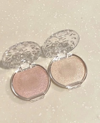 canmake高光日本珠光白玫瑰石英