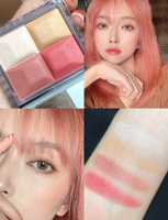 [Spot] Blush Nhật Bản Qian Li / Cezanne bốn màu 05 công suất sửa chữa âm thanh nổi ánh sáng cao 2019 màu mới - Blush / Cochineal phấn má hồng loại nào tốt