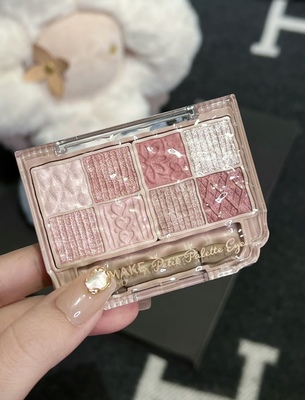 canmake眼影八色一盘搞定温柔