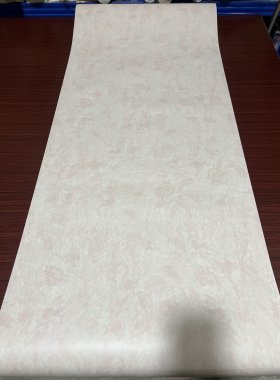 美式复古壁纸法式田园壁纸淡粉色涂料纹素色大面积儿童房纯纸壁纸