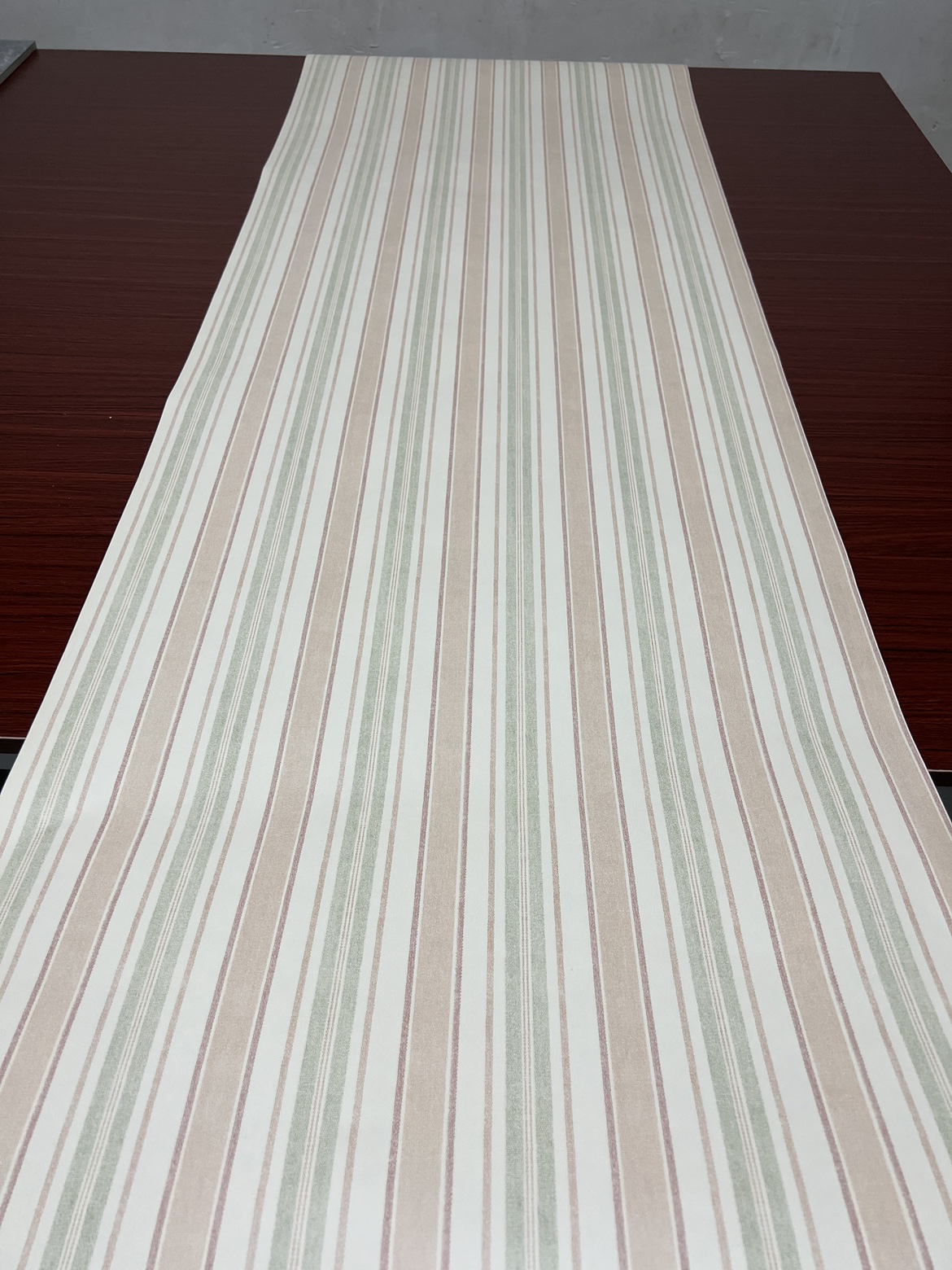 绝版进口墙纸 粉色条纹壁纸 美式壁纸 复古壁纸 环保纯纸壁纸