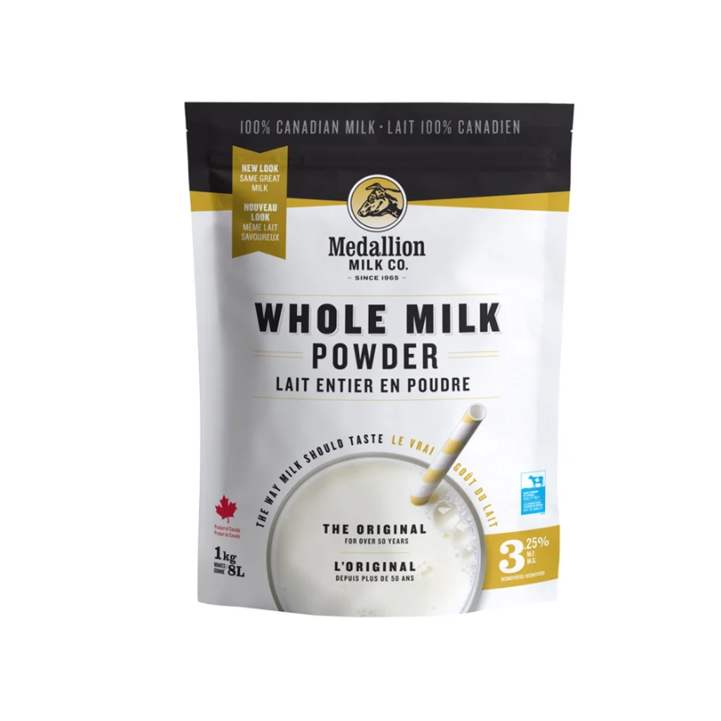 Medallion全脂奶粉1加拿大原产进口优质冲泡高钙营养牛奶粉纯天然