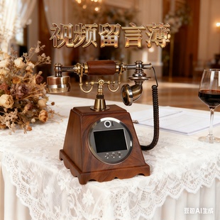 2K视频留言簿128G聚会生日即时拍照高清婚礼纪念錄影錄音答錄機