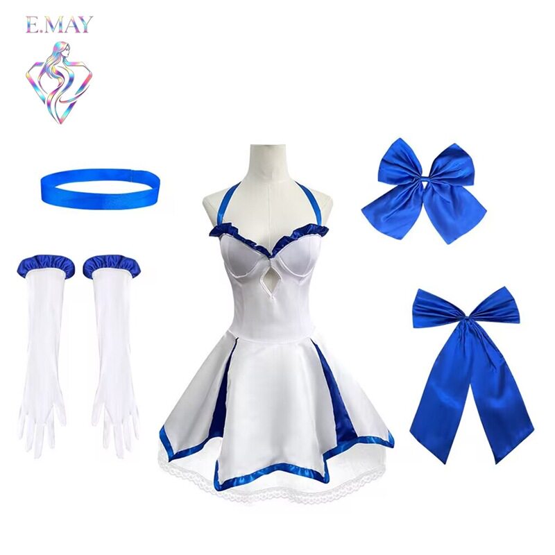 塞巴莉莉Fate/ZERO型月10周年Cosplay Saber Lily 动漫角色扮演服图片