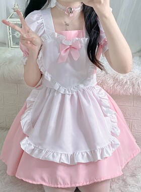 Lolita洛丽塔女佣裙女装大佬连