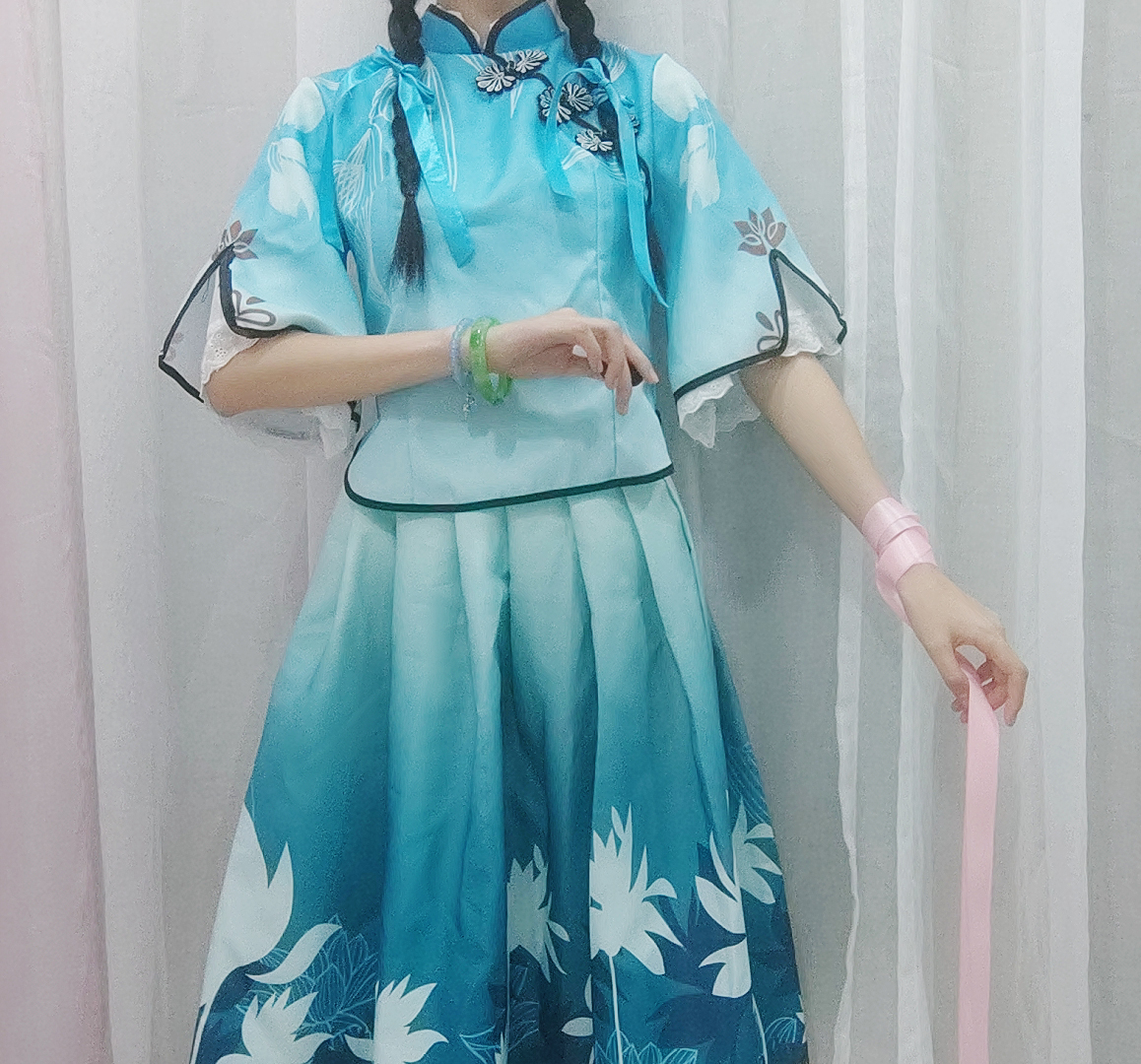 王者荣耀诗语江南西施cos汉服民国风游戏人物cosplay套装