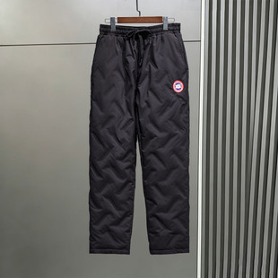 情侣滑雪裤 防寒保暖休闲直筒裤 男冬季 户外抗寒零下40度大鹅羽绒裤