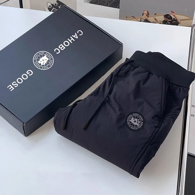 大鹅羽绒裤男零下40度防寒