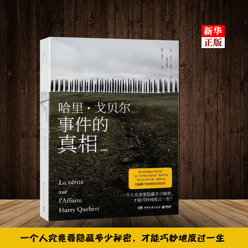 哈里·戈贝尔事件的真相(上下)若埃尔·迪克著 法兰西学院小说大获 外国现当代都市文学 悬疑推理 恐怖惊悚 刑侦小说属于什么档次？
