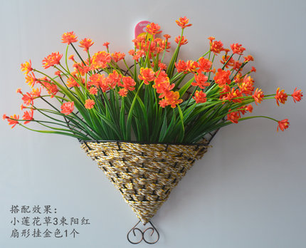 壁挂套装花墙面装饰挂件壁挂墙壁客厅卧室塑料花假花室内家装摆设