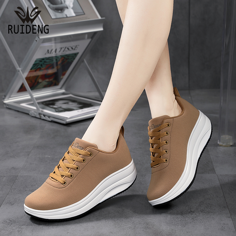 睿登休闲摇摇底透气增高