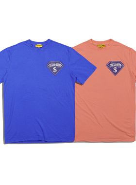 美潮街头潮牌 civilized 男女休闲轻薄弹力大印花宽松短袖T恤