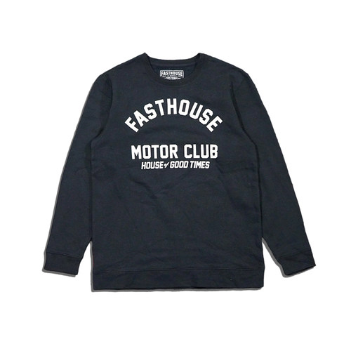 美潮街头休闲小发泡字母印花抓绒宽松圆领套头卫衣