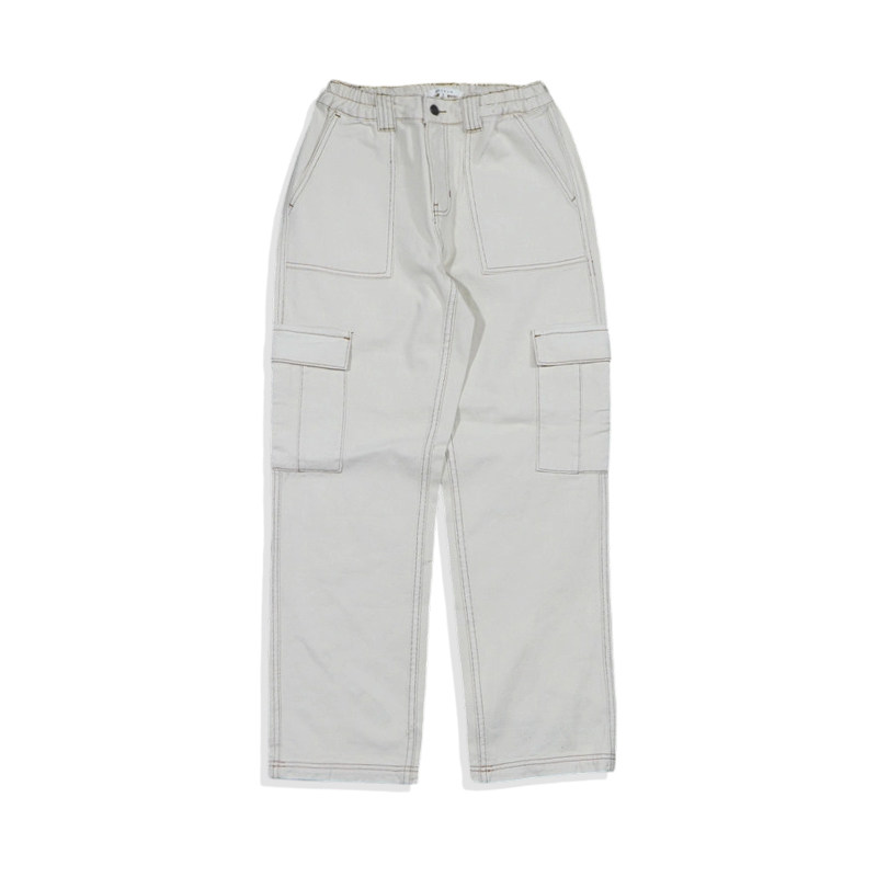 美潮美式街头高街滑板 PACSUN 女款重磅面料直筒宽松阔腿裤长裤