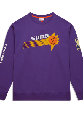 全新原装正品美潮 mitchell&ness X 太阳队联名刺绣街头抓绒卫衣