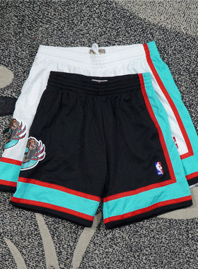 美潮街头 MITCHELL&NESS 孟菲斯灰熊联名限定01赛季复古篮球短裤