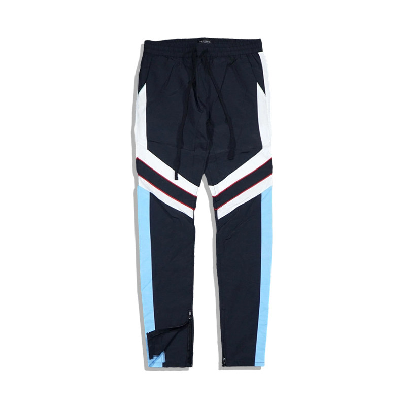 美潮美式街头高街滑板 PACSUN 男士速干面料拼色设计休闲长裤