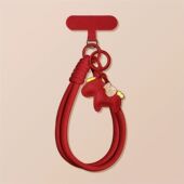 马年手机挂绳超好看编织手腕绳卡垫漂亮卡通挂饰出行防丢手机挂绳