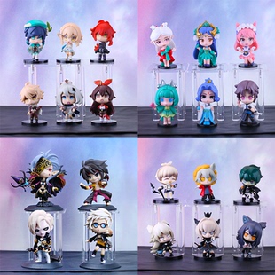 饰儿童生日礼物 热门手游王者原神游戏周边手办摆件地下城桌面装