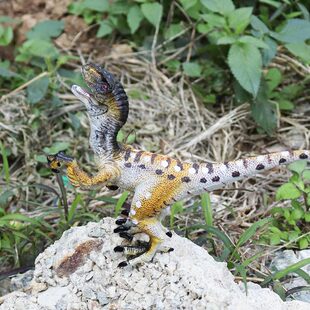 侏罗纪仿真恐龙模型玩具霸王龙伶盗龙迅猛龙实心恐龙手办模型摆件