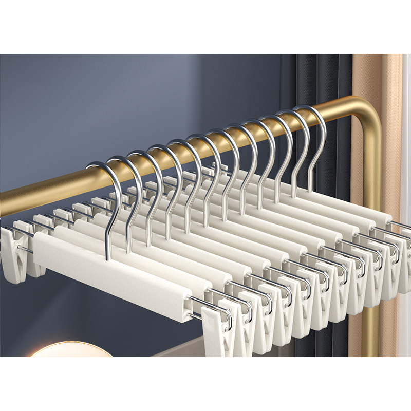 裤架夹子家用无痕裤子专用衣架裤子挂架裙子收纳神器带夹子的裤夹