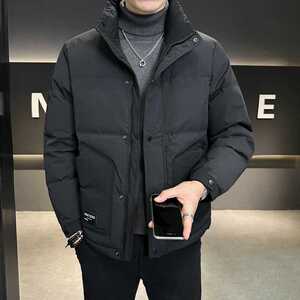羽绒服男士冬季爆款保暖外套立领加厚保暖韩版修身简约休闲冬装