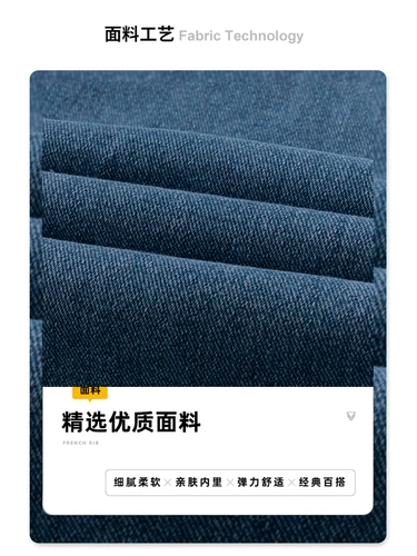 Демисезонные джинсы, мужские штаны, повседневные брюки, в американском стиле, свободный прямой крой, оверсайз