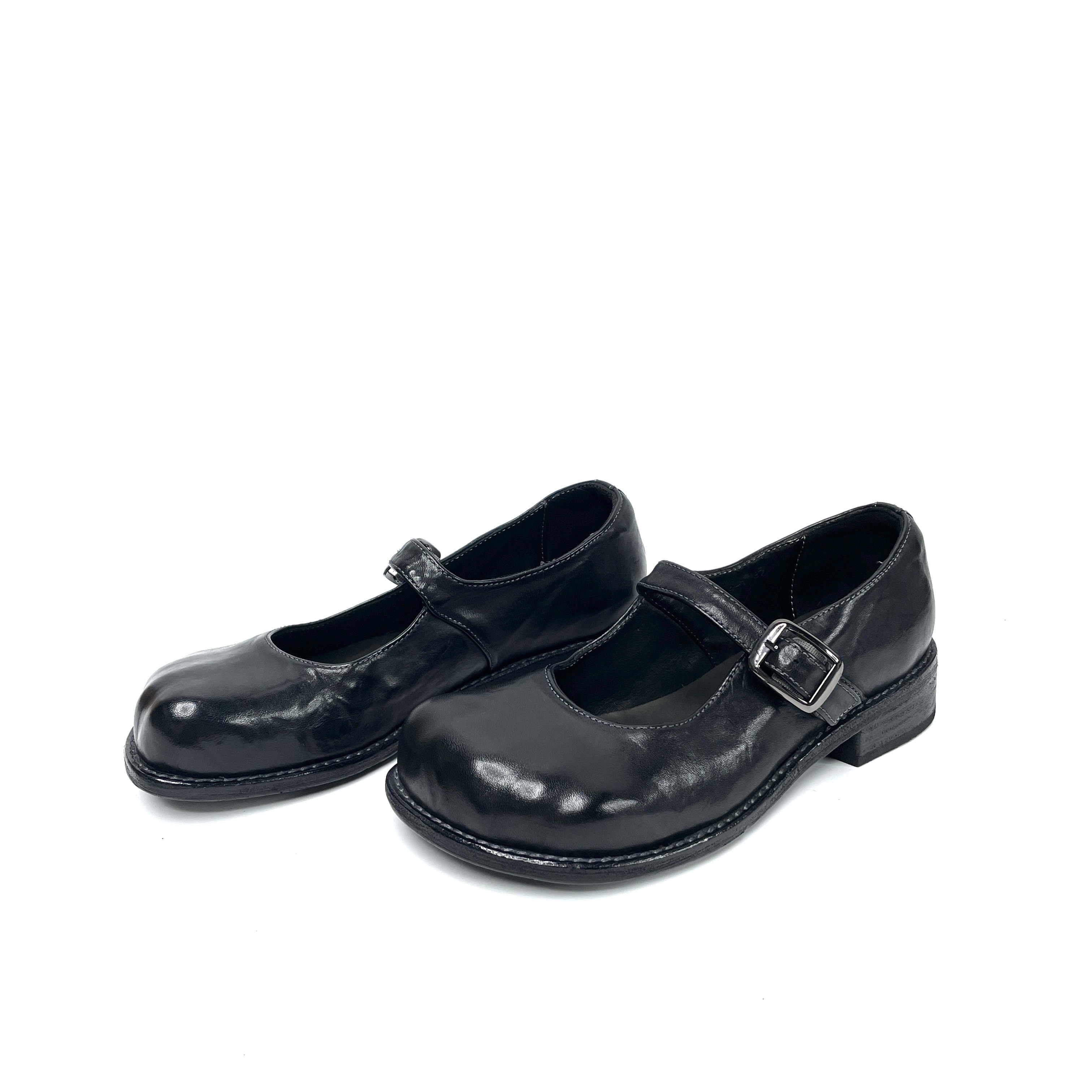 雪密欧2024新款手工水洗马皮斜方头浅口玛丽珍女鞋一字带浅口单鞋,女鞋,玛丽珍鞋,淘宝优惠券,粉丝福利购,淘宝优惠卷