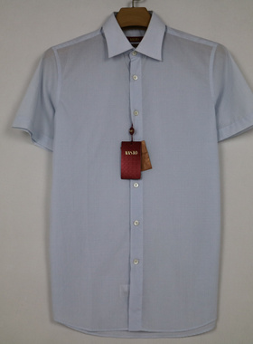 商务男士 进口面料 短袖衬衫 为正VZSWNZ032505 吊牌2889