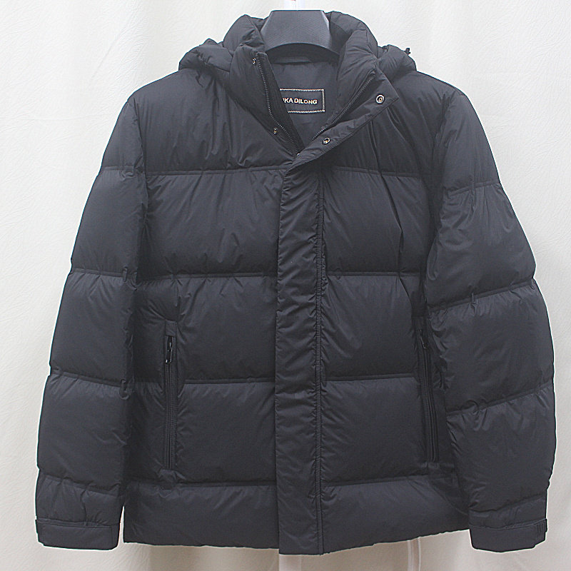 LK26冬季新款男士 帽子可拆 白鹅绒厚款 商务休闲羽绒服外套01151