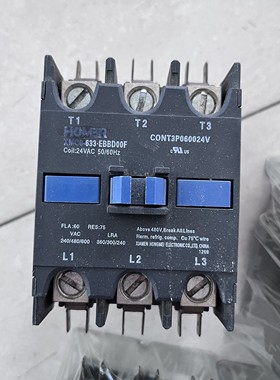 HOMER 三星接触器 XMC0-633-EBBD00F 24VAC/XMC0-403-1ABC1R