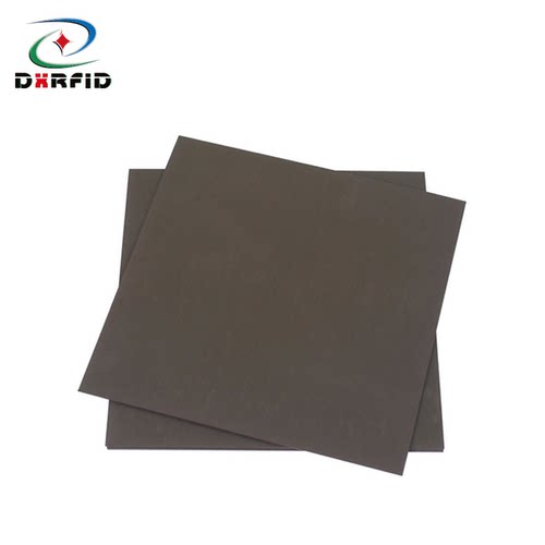RFID铁氧体磁布300*300*1mmNFC抗金属电磁干扰吸波材料