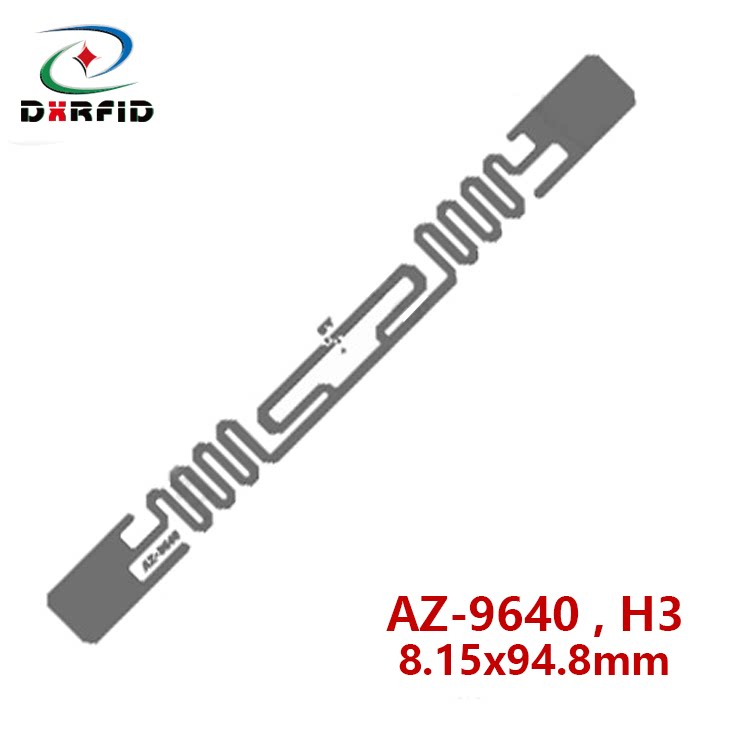 RFID电子标签UHF超高频6C不干胶柔性标签Alien9640标签95*8mm图片
