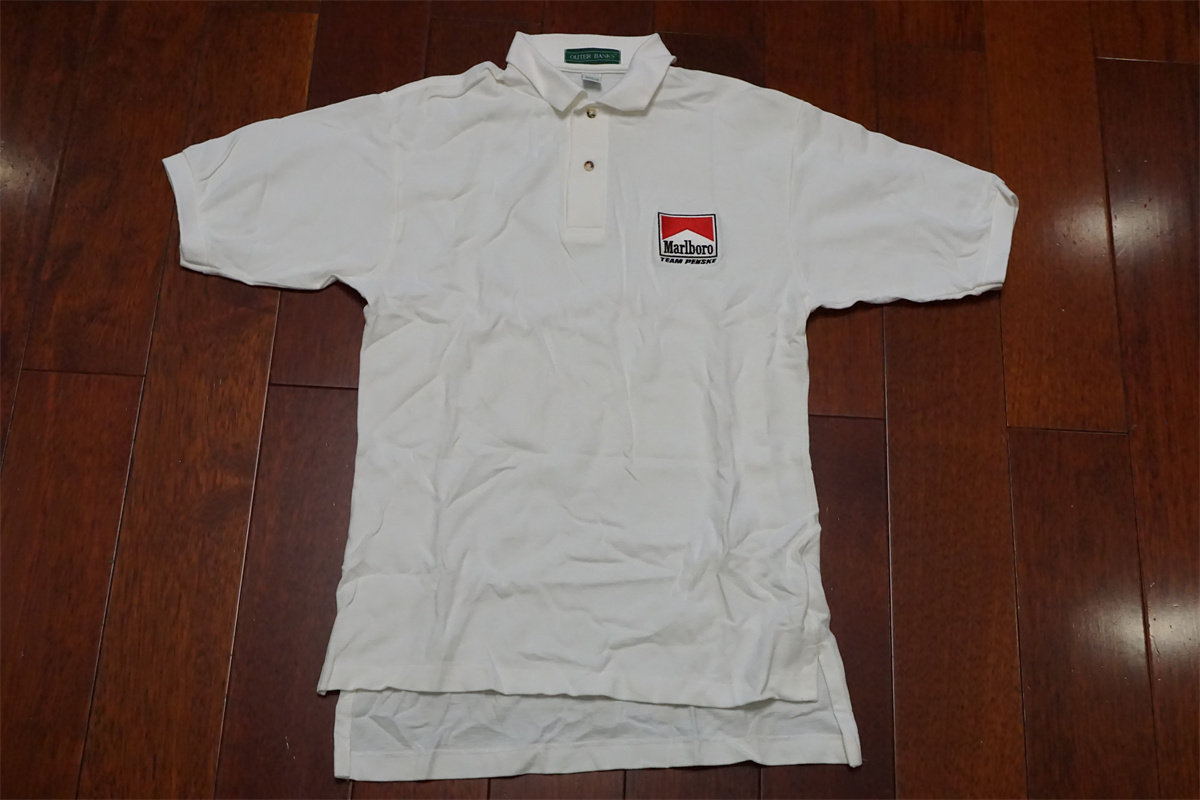 原装正版 90年代全新万宝路F1车队官发配发POLO短袖T恤 周边收藏