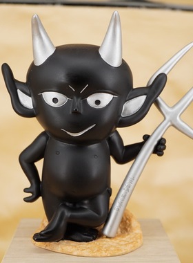黑魔鬼blackdevil卡通造型摆件