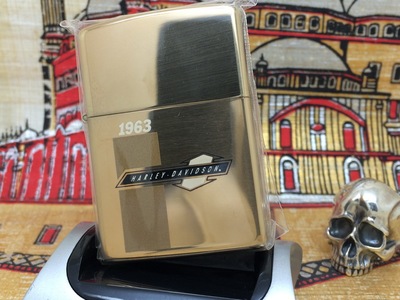 zippo镜面哈雷防风打火机