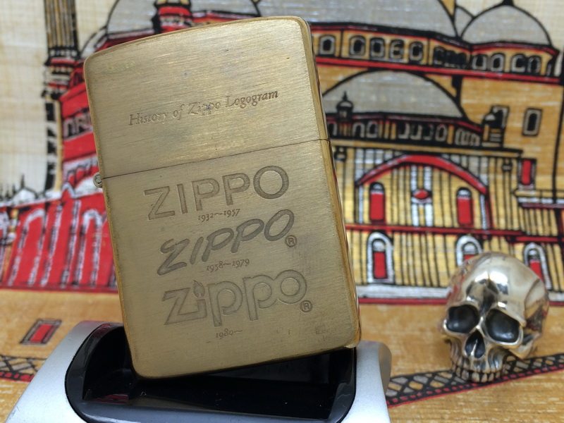 原装正版 1986年全新纯铜纪念底刻三代经典ZIPPO标打火机 ZIPPO