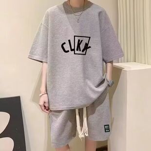 男装HT171华夫格五分套装P20码数M5XL