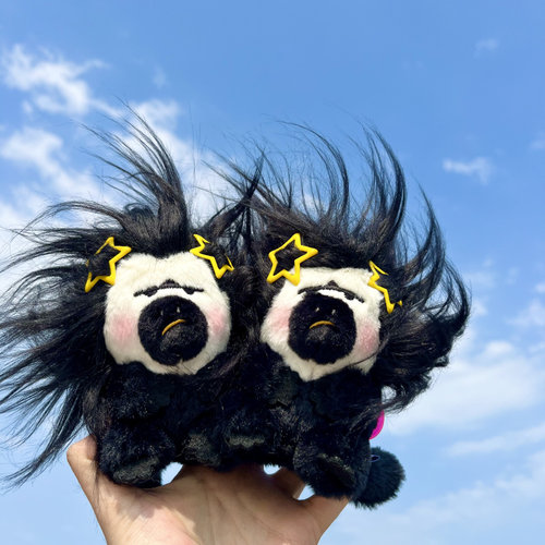 杜杜可爱白脸僧面猴挂件挂饰