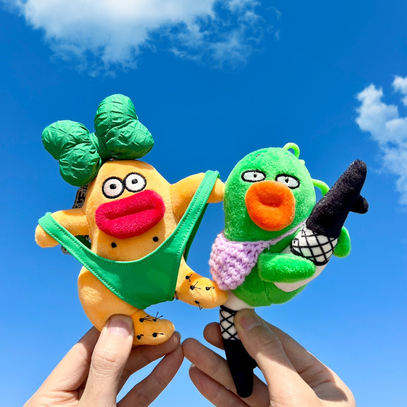 在逃疯子挂件创意可爱礼物