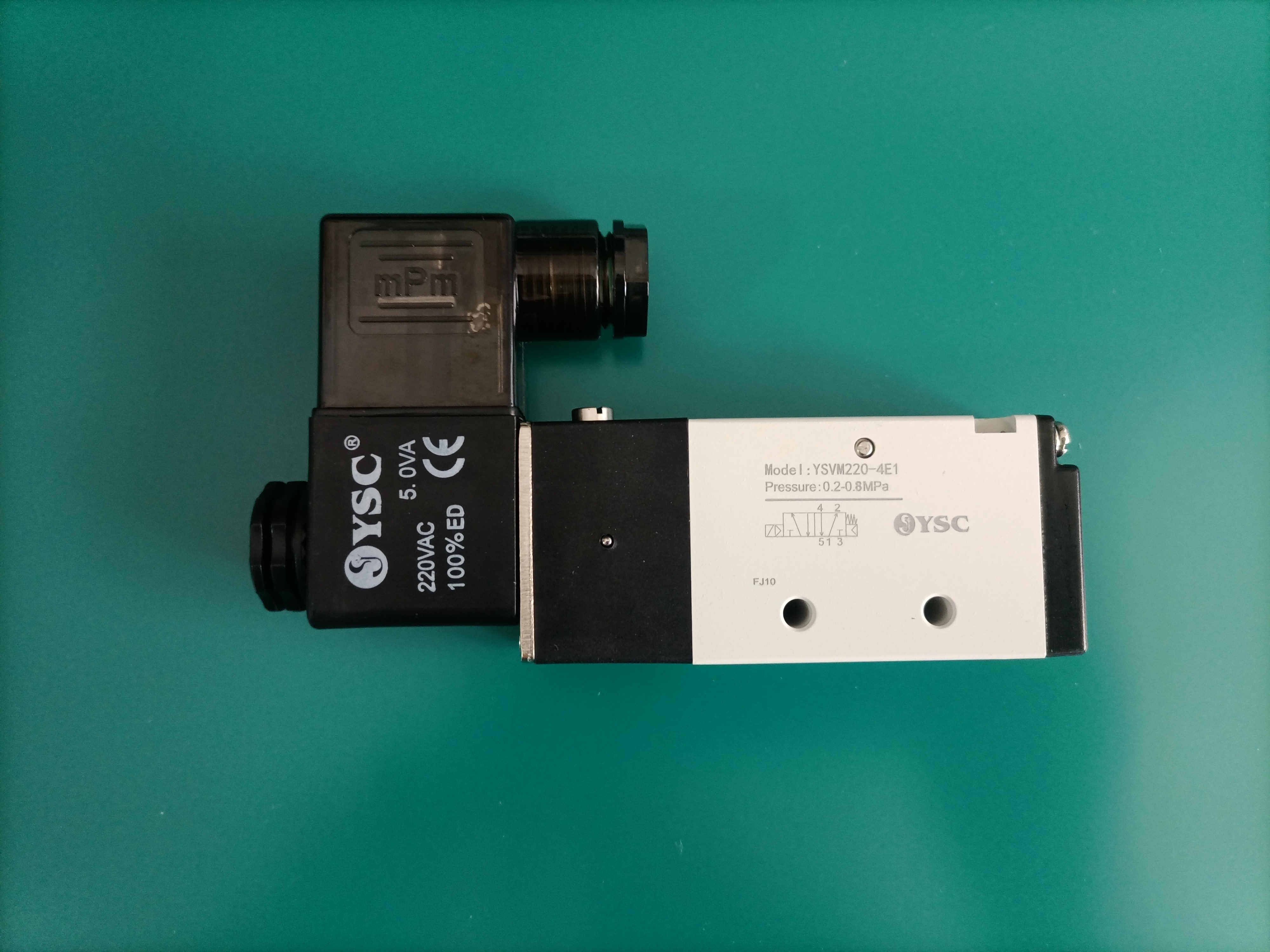 ysc气动 对标亚德客 smc YSVM220系列 二位五通全新原装现货