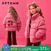 儿童加厚棉袄校服神器内胆保暖面包服加绒外套 新款 女童棉服冬季 装