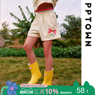 薄款 女童裤 子2025新款 秋季 儿童户外运动外穿宽松休闲百搭儿童短裤