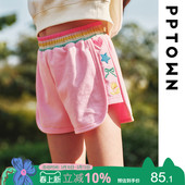 大童休闲童装 女童短裤 儿童外穿运动多巴胺洋气夏装 2026新款 夏薄款