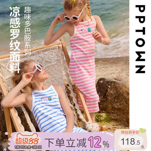 女童连衣裙夏季新款薄款
